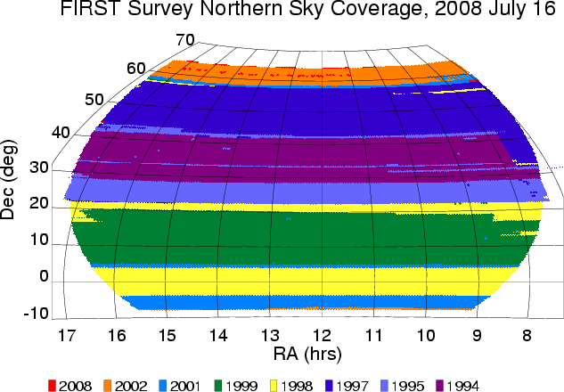 Northern coverage map