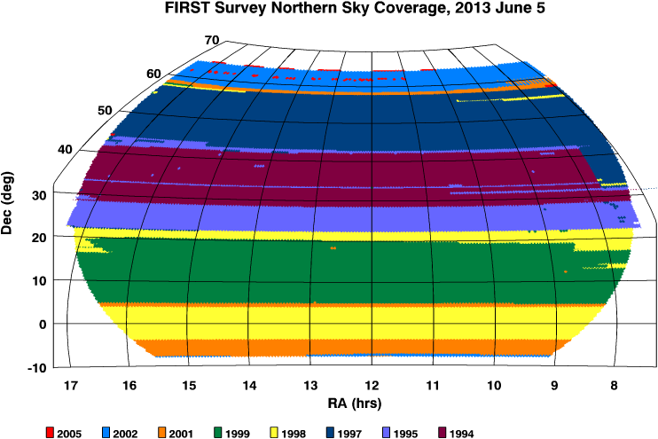 Northern coverage map