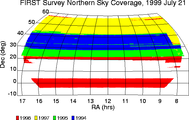 Northern coverage map