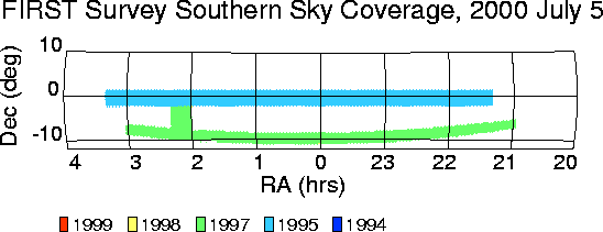 Southern coverage map