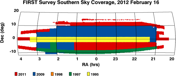 Southern coverage map